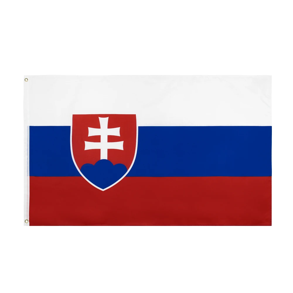 johnin 90X150cm svk sk Slovenska slovakia Slovak Flag