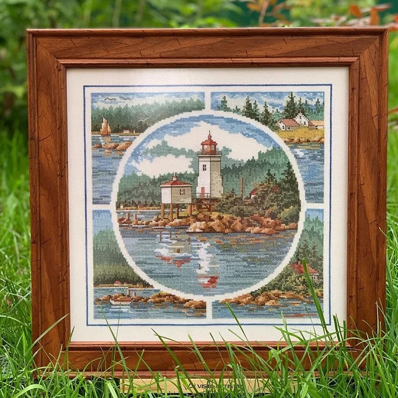 ZZ850 Homefun Cross Stitch Kits Package Greeting Needlework Counted Cross-Stitching Kits New Style Counted Cross Stich Painting