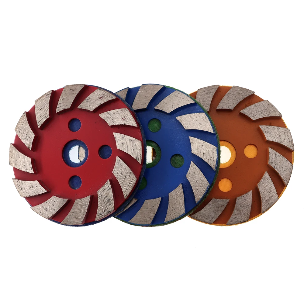 Imagem -03 - Almofada de Polimento de Diamante para Granito Seco Wet Metal Grinding Disc Concrete Floor Grinding Wheel Cup Pcs Set