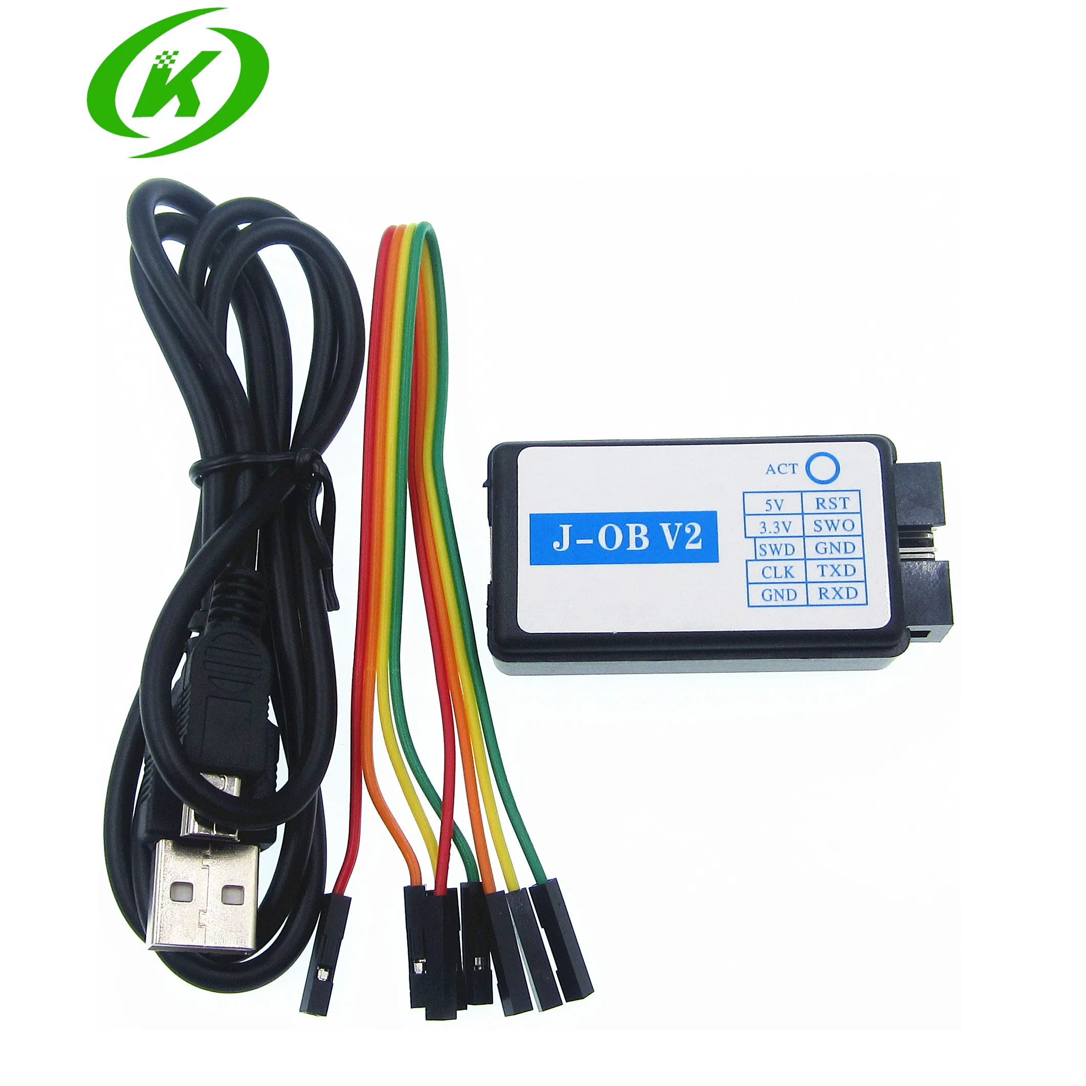 J-OB V2 JLINK OB J-LINK V8 V9 V9.3 STLINK kompatybilny z wirtualnym portem szeregowym J-LINK OB ARM