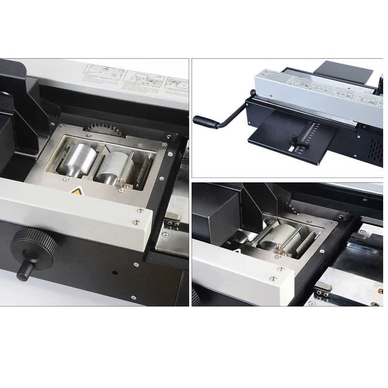 220V~240v Hot melt glue binding machine Binding length 32cm automatic heating hot melt bookbinding machine