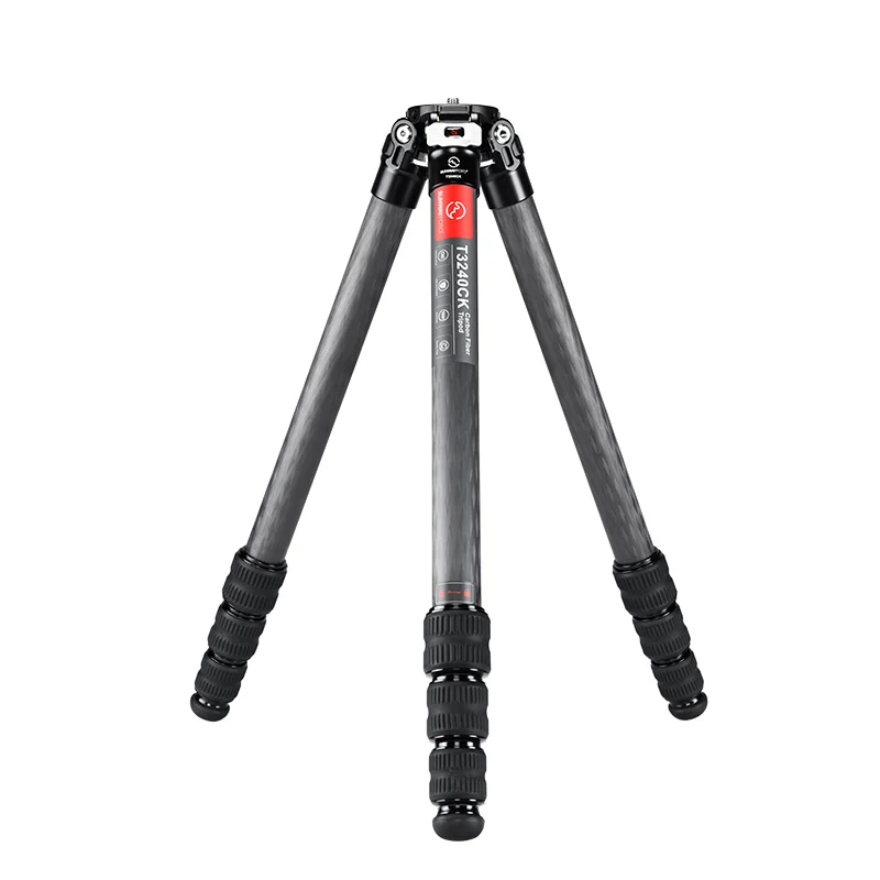 SUNWAYFOTO T3240CK Travel Tripod Carbon Fiber Compact Light Portable Professional Tripod Dslr Camera Waterproof,55.0lb Load