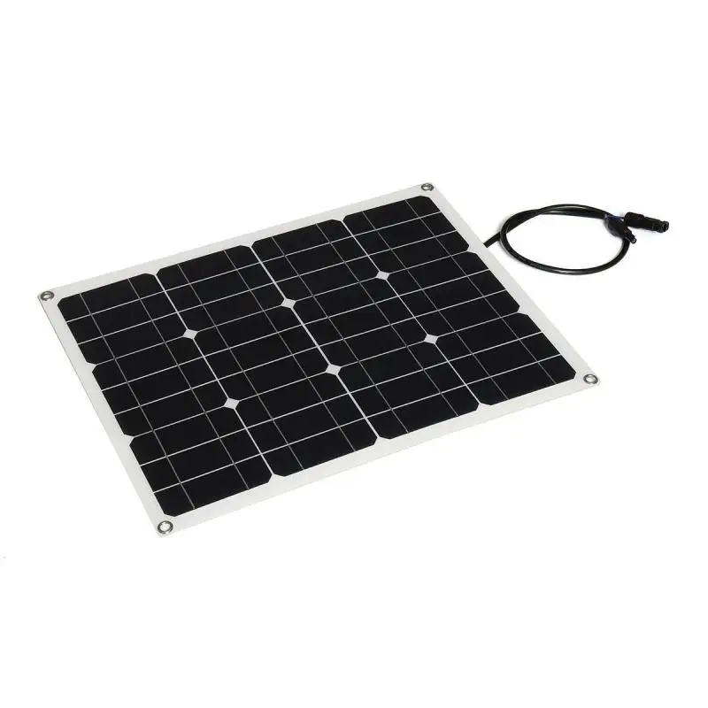 Imagem -05 - Painel Solar Controlador 540*430*2.5 mm com Saída Dupla Interface Usb Bateria Fonte de Energia para Viagem para Carro Barco Acampamento à Prova Dágua