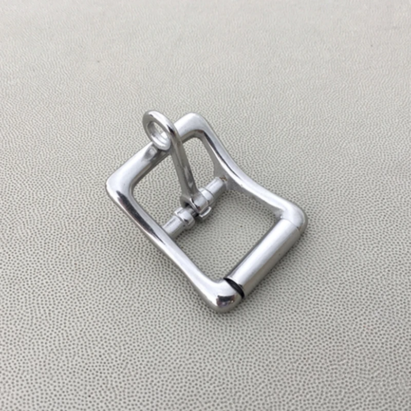 10pcs Stainless Steel Buckle Leather Bag Metal Pin Buckle Center Bar Lock Garment Accessory 25mm 20mm