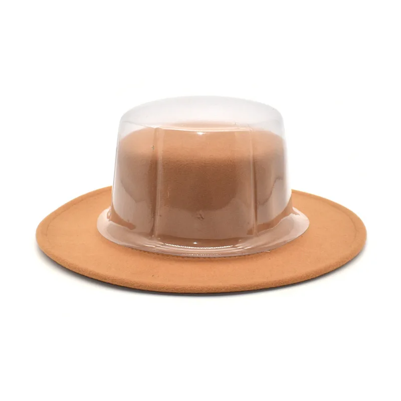 PVC Plastic Cap Holder Fedora Hat Dome Flat Cap Holder Plastic Cap Holder Hat Storage Packaging