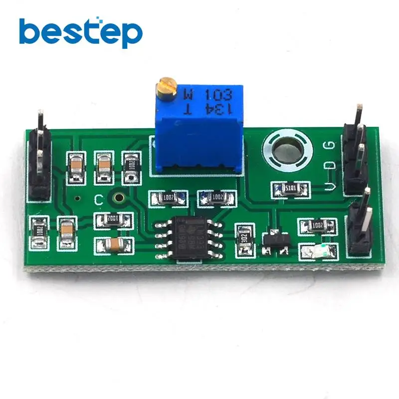 LM393 3.5-24V Voltage Comparator Module High Level Output Analog Comparator Control With LED Indicator