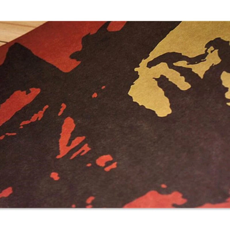 Personaggi storici famosi Vintage Leader spirituale Che Guevara Poster decorazioni per la casa pittura Retro Kraft Paper 51x35cm Wall Sticker
