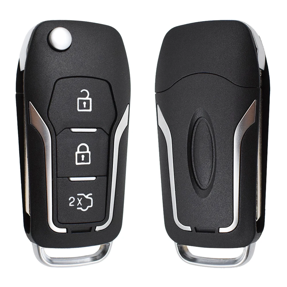 Modified Car Remote Key Case Cover For Ford Focus Fiesta Galaxy Mondeo Grand C-Max S-Max Transit Connect Tourneo Custom Ranger