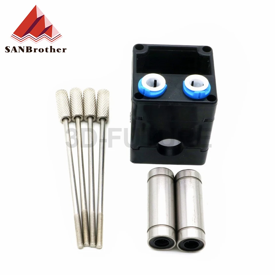 

UM2+ 2 UM2 Accessories DIY Dual Extrusion Kit Head Extruder Slider Seat 3 piece Injection Molded Cross Slider