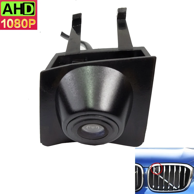 1920*1080P AHD Night Vision Car Front View Forward Image Camera For BMW X3 2013 Firm Installed In the Logo Grille