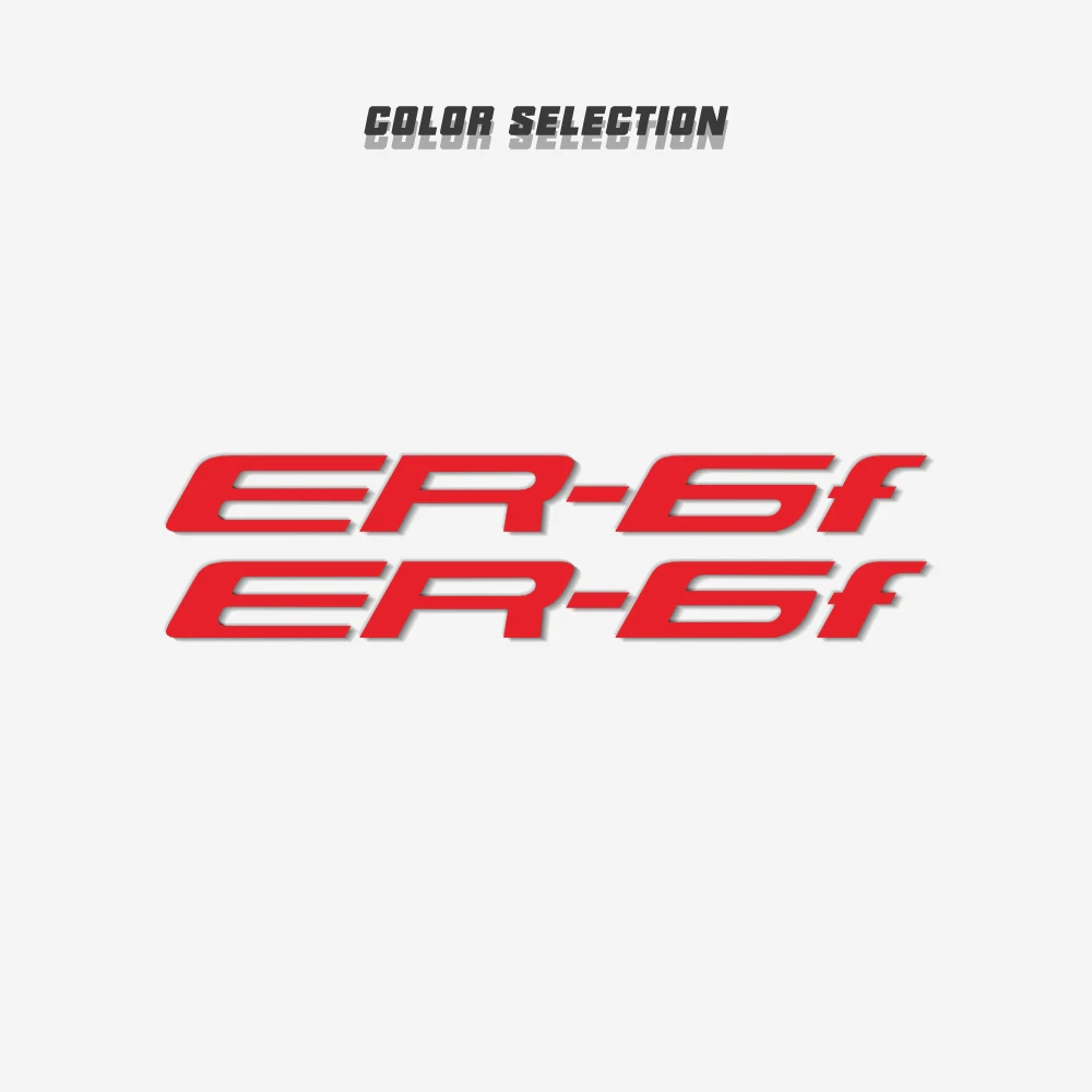 

Pegatinas Motorcycle Reflective Stickers Body helmet fuel tank Waterproof logo decal For Kawasaki ER-6F er6f er 6f