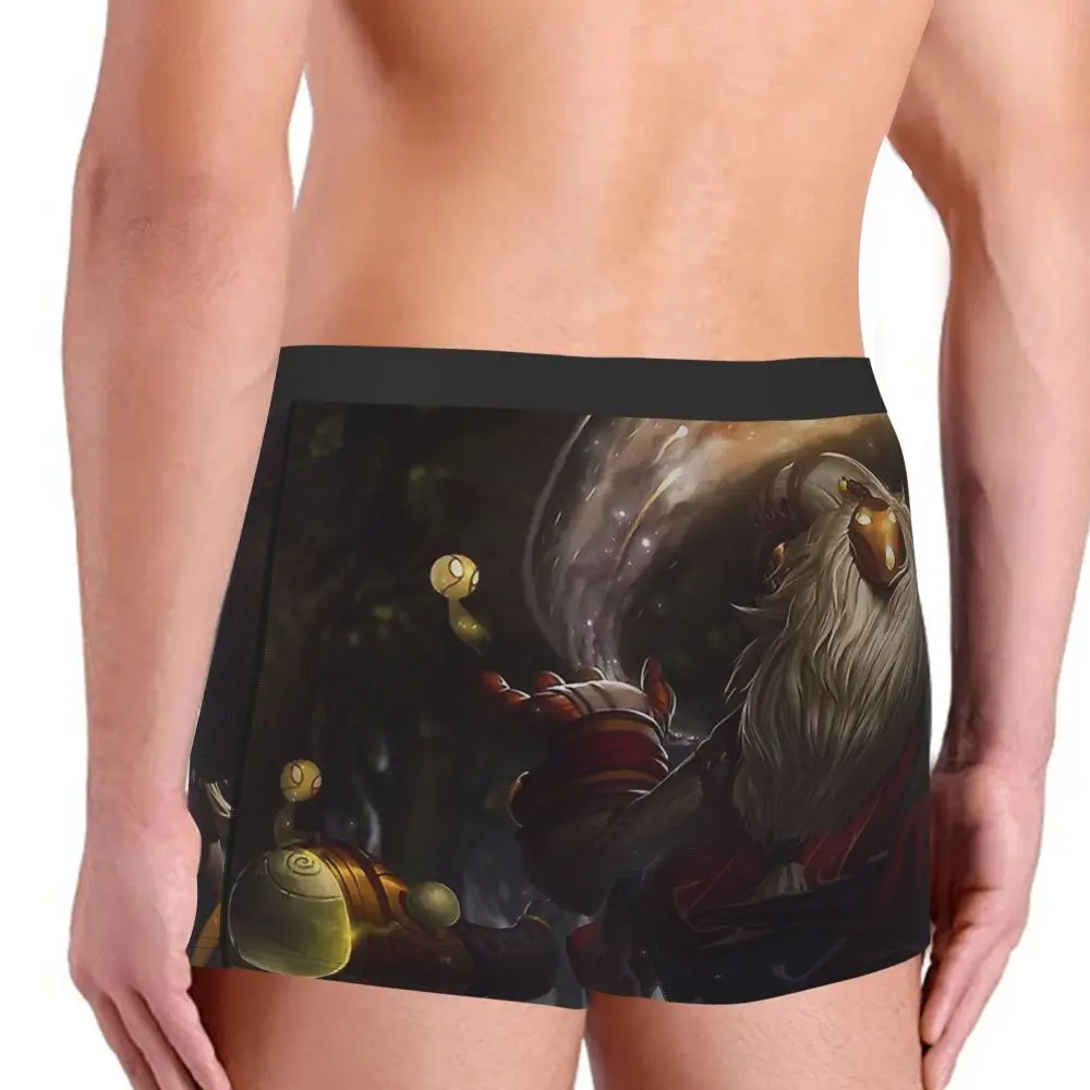 Bard League of Legends LOL MOBA Games Underpants Homme Panties Men\'s Underwear Sexy Shorts Boxer Briefs