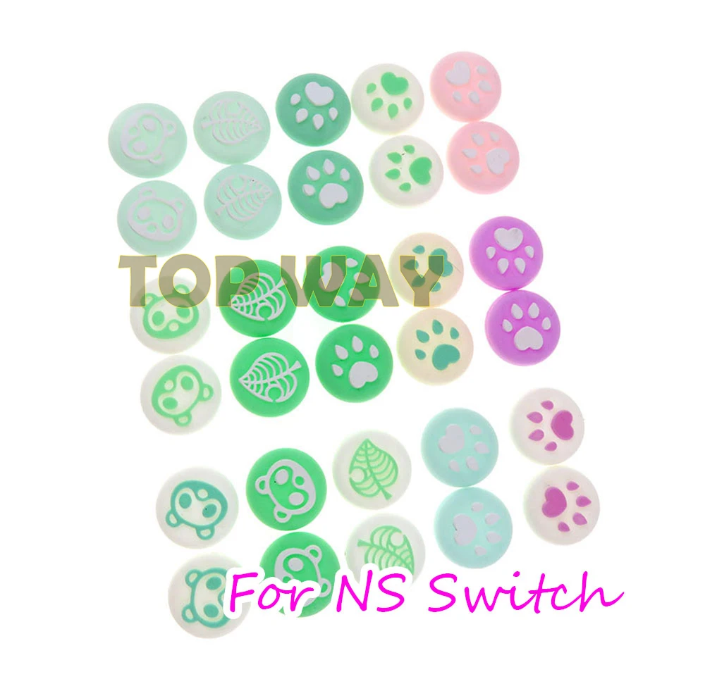 4 stks 3D Analoge Thumb Stick voor Nintend Schakelaar NS Vreugde Con Joystick Caps Vervanging Reparatie Onderdelen Mod Kit voor JoyCon