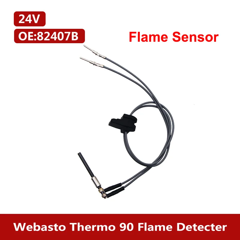 Diesel Autonomous Heater Temperature Overheat Flame Sensor Dector 82407B For Webasto Thermo 90 24v Coolant Heaters