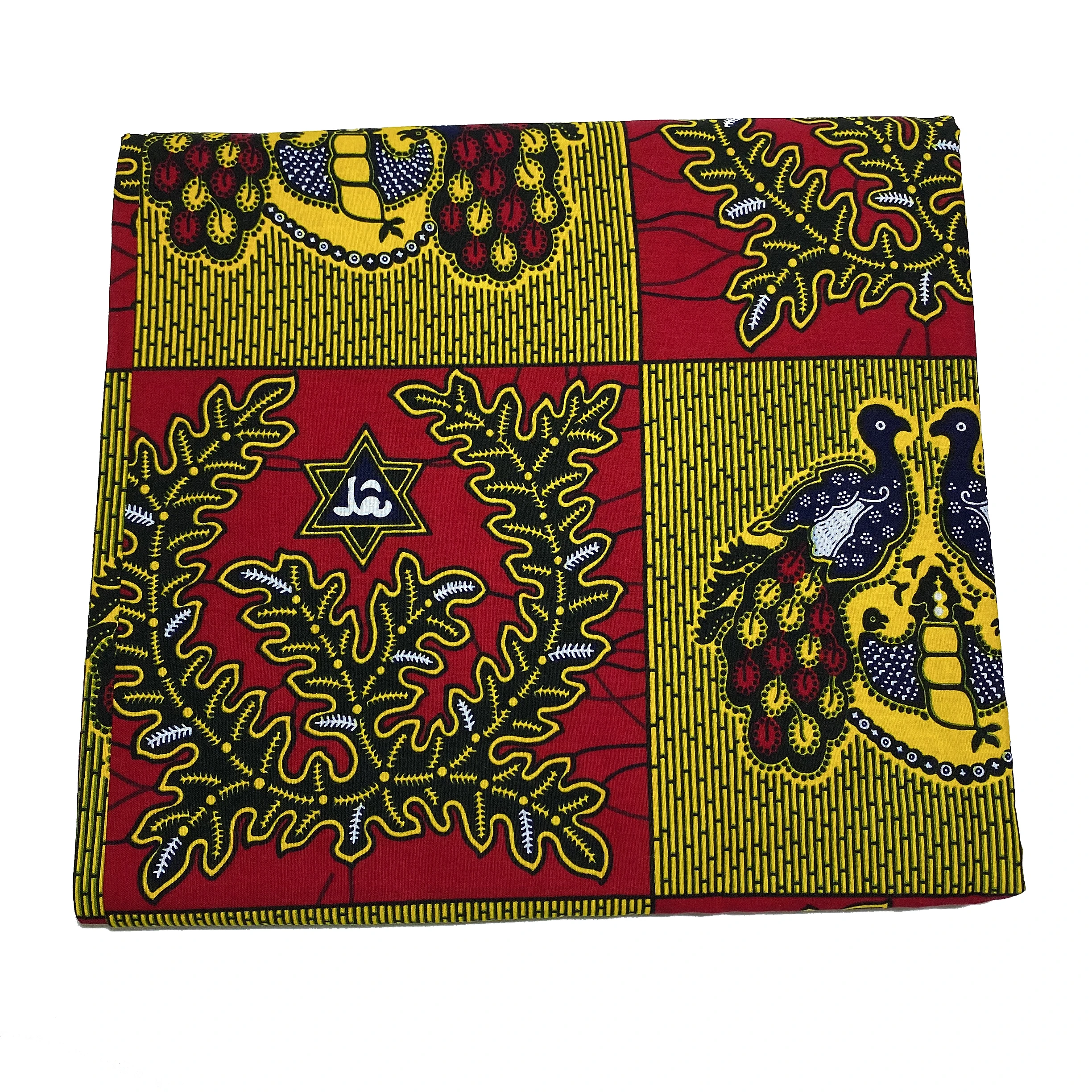 Holland real wax fabric high quality 100% cotton Africa Nigeria Ghana style Ankara fabric African clothing wax print 6 yards