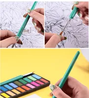 4/5/10pcs Miniature Hook Line Pen Art Painting Brushes Weasel Hair Paint Brush Gouache Watercolor Oil Paint Artists Hand Painted 5
