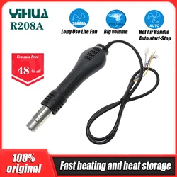 YIHUA R208A for 850B 850A 857D 858 858D 878  Digital Adjustable Soldering Station BGA Hot Air Rework Station Hot Air Handle Repl