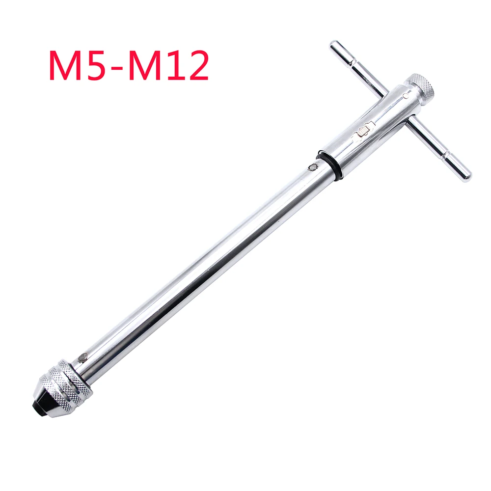 Dropship tap wrench  M5-M12 adjustable wrench left and right adjustment hand tools tools ratchet wrenches