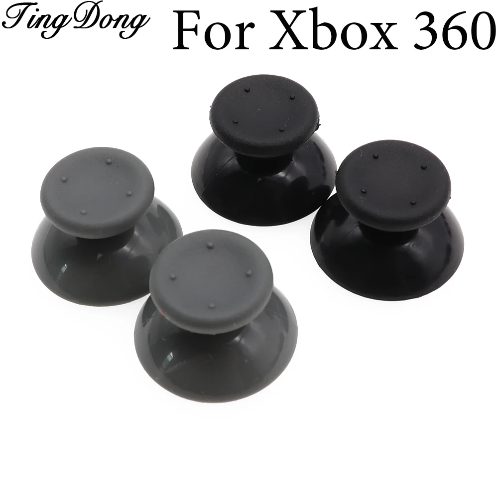 

TingDong 3D Analog Joystick Replacement Thumb Stick Grips Cap Buttons for Microsoft XBOX 360 Controller Thumbsticks