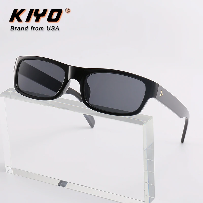 

KIYO Brand 2021 New Women Men Polygonal Sunglasses PC Vintage Sun Glasses High Quality UV400 Driving Eyewear 3923