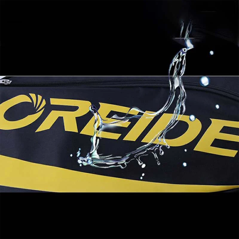 OREIDE Waterproof Badminton Racket Bag For 3-6 Rackets Single Shoulder Lightweight Portable Tennis Backpack Sports Equipment Men