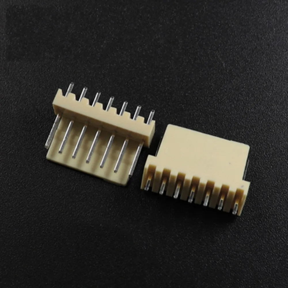 500PCS KF2510 Stecker Kits 2,54mm Pitch JST Stecker 2/3/4/5/6/7/8/9/10P Gerade Rechtwinklig Gehäuse Pin Header – Detail 12
