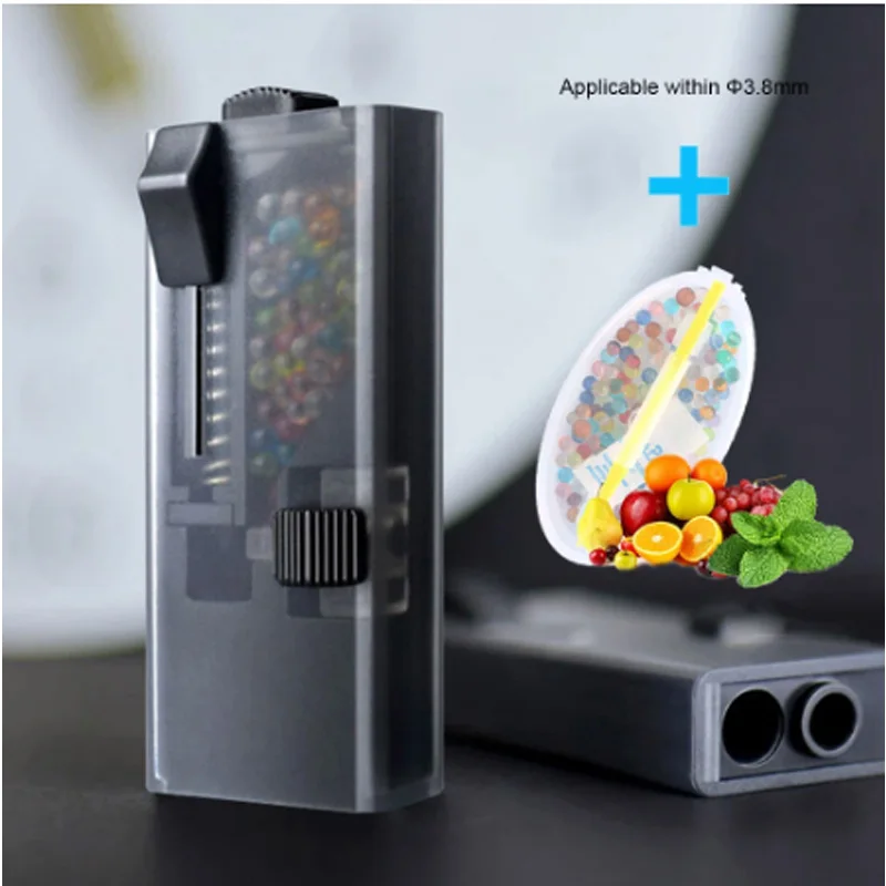 New Portable Cigarette Filter Capsule Box  Smoking  Cigarette  Box Mixed Bursting Beads Fruit Flavor For 7.6/5.2mm Cigarette