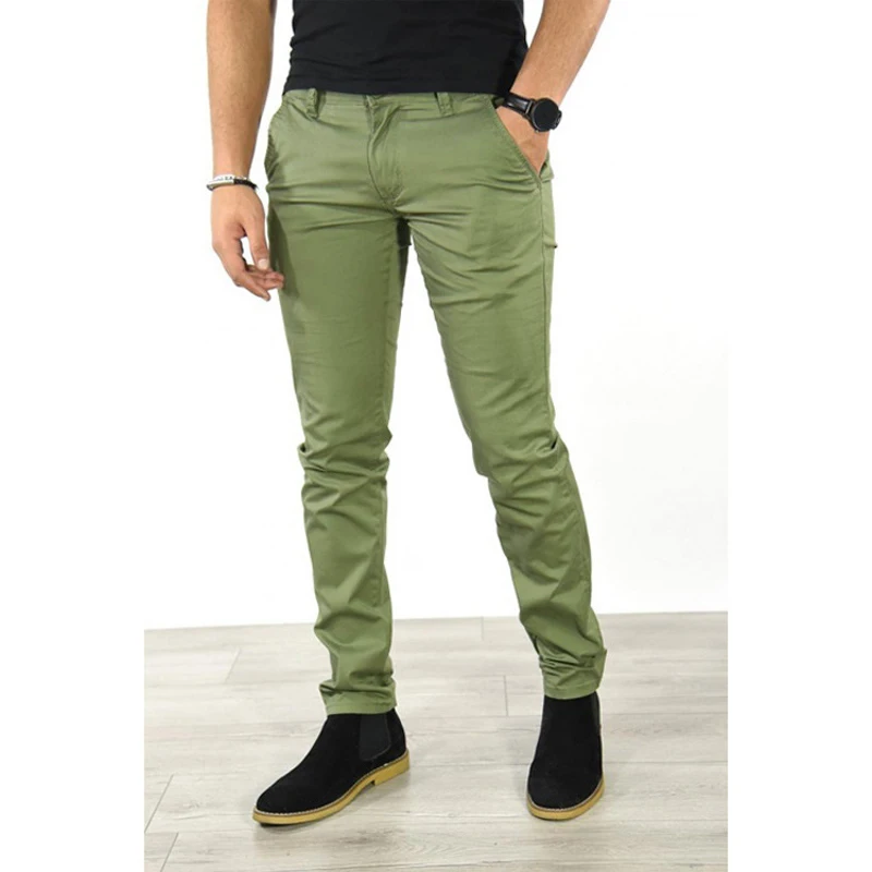 Autunno 2022 nuovi pantaloni Casual da uomo 6 colori stile classico moda business pantaloni dritti slim fit solido abbigliamento maschile quotidiano caldo