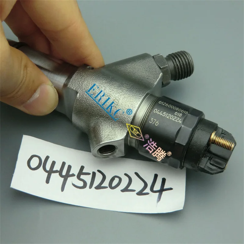 ERIKC 0445 120 224 Auto Diesel Engine Injection 0445120224 OEM WEICHAI : 612600080618 FOR Weichai WD10