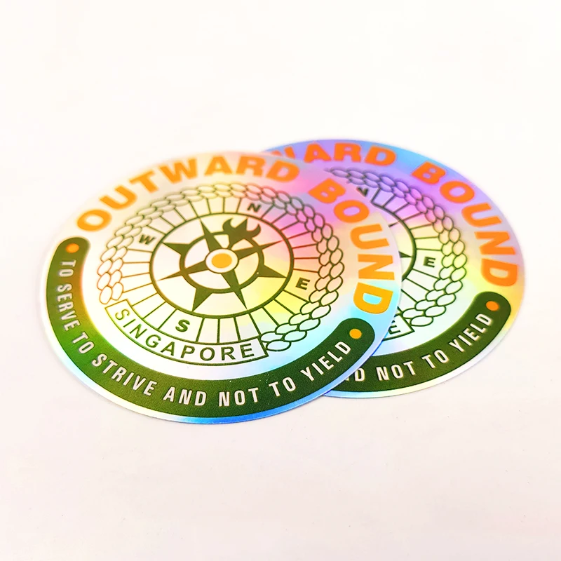Custom Labels Cartoon Waterproof Sticker Logo Adhesive Label Hologram Sticker for Craft and Candle Use