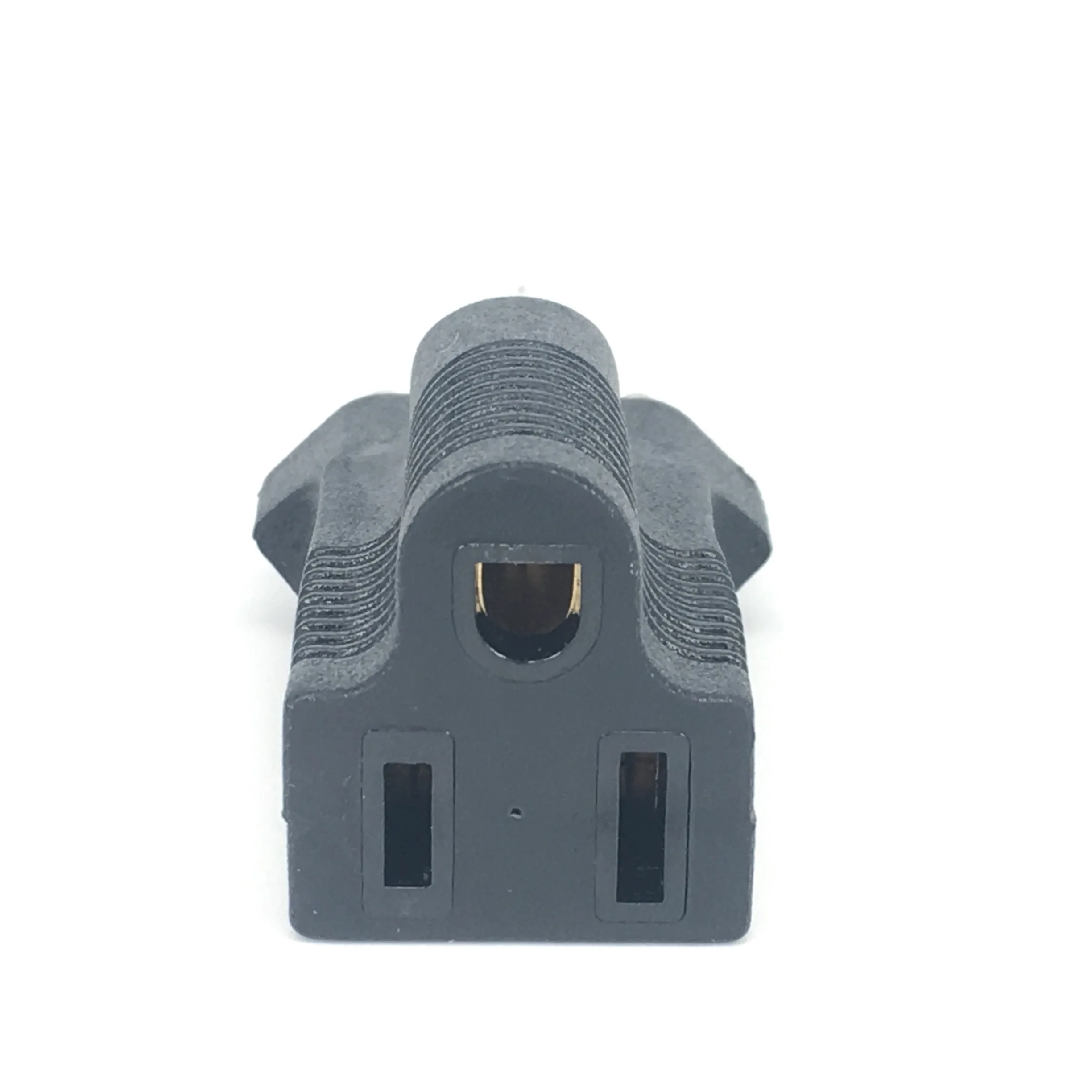 1pc Italy Male Plug to USA AC Nema 5-15R Female Power Adapter US 3 Prong to Italy Travel Plug Connector