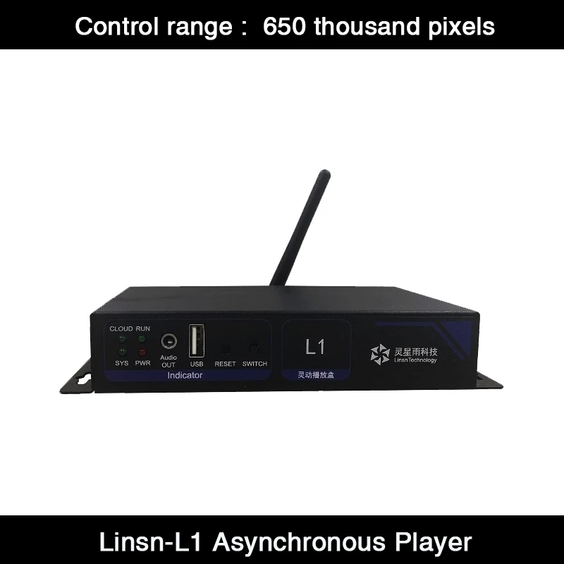 Linsn L1 Async LED Controller System AD Player Linsn Control Software for Full Color LED Display Screen