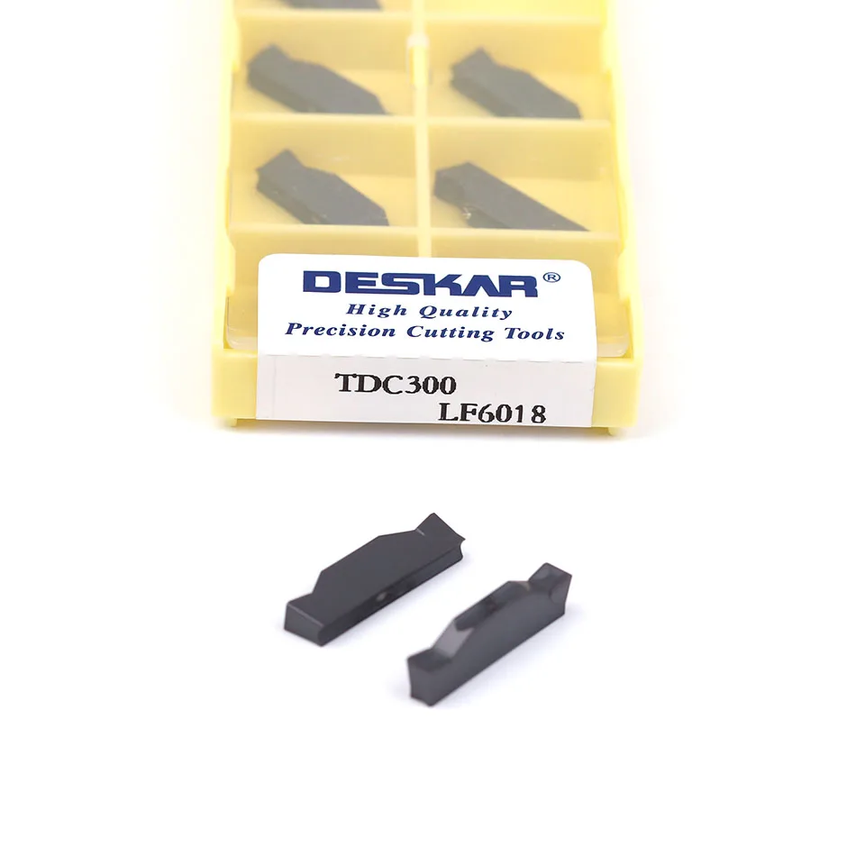DESKAR100% originale TDC2 TDC3 TDC4 LF6018 inserto in metallo duro inserto per scanalatura separato fresa per tornio CNC per metallo