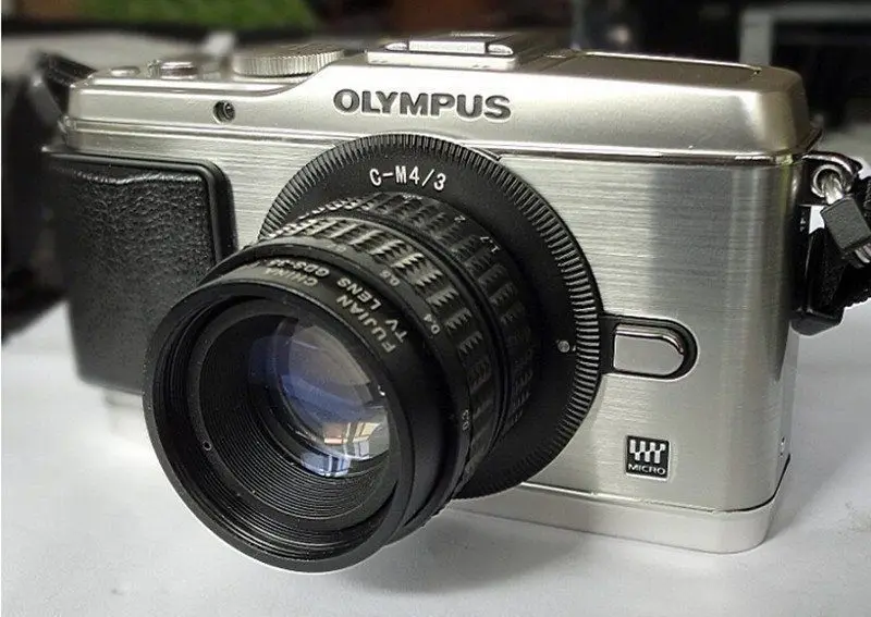 올림푸스 EPM3, EPL7, EPL5, OM-D, EP1, EP2, EP3, EP6, EPL7, EPL6, EPL3, E-M5, EM10, 25mm f/1.4 C 마운트 CCTV f1.4 렌즈