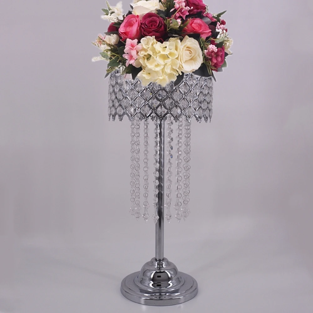 

New Crystal wedding Chandelier flower floral stand Candelabra,wedding table flower vase candelabra centerpiece table senyu0769