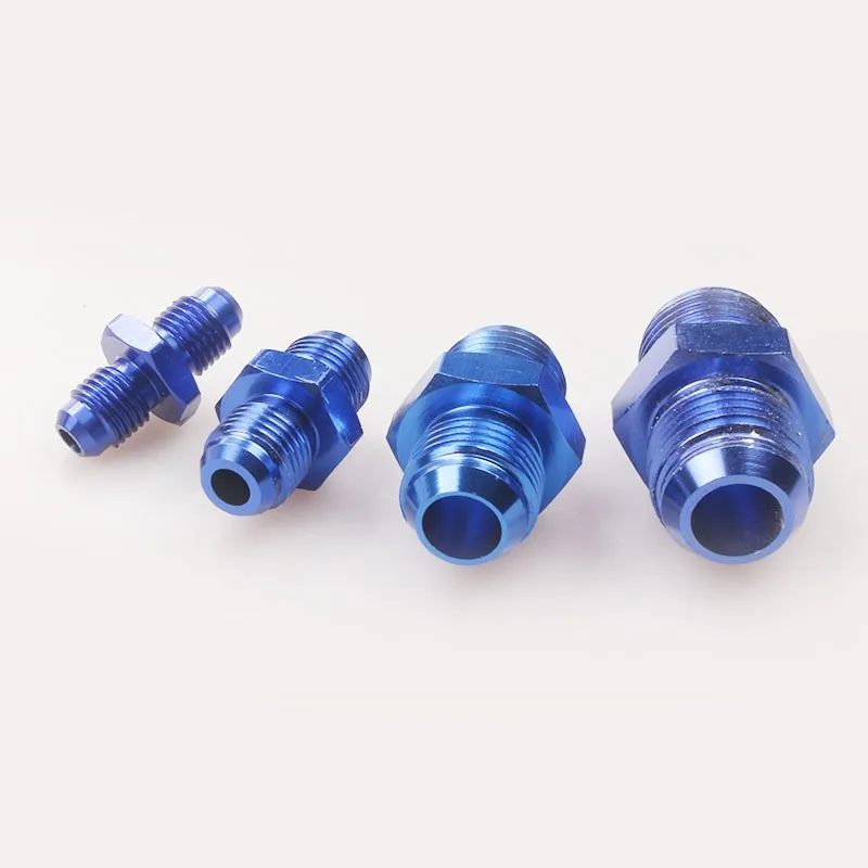 

New AN4 AN6 AN8 AN10 AN12 Male AdapterMetric Fuel Hose Adapter Pipe Thread Fitting COOLER SYSTEM Aluminum Alloy Auto Parts