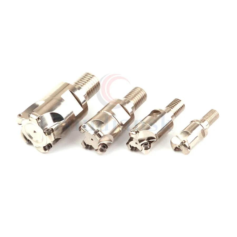 Cabezal de corte de dientes de bloqueo, herramienta de acero de tungsteno RD0702 superresistente al desgaste, fresado eficiente adecuado para inserto CNC RDMW0702, 1 unidad