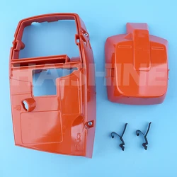 Top Cylinder Air Filter Cover Holder Kit For Husqvarna 365 372 XP XPW X-Torq Chainsaw New Style 503 62 80-01, 503 62 78-02