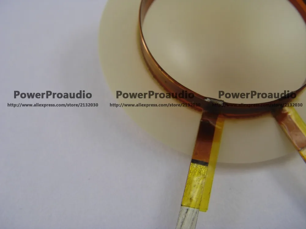 جودة عالية N255 25.5mm سلك مسطح مكبرات الصوت ملف صوتي الحجاب الحاجز