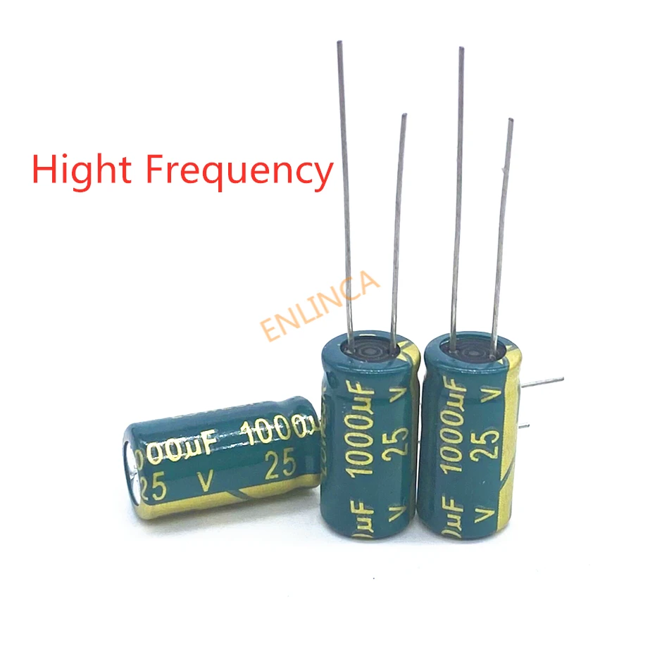 25V 1000UF 8*16MM Low ESR/Impedance High Frequency Aluminum Electrolytic Capacitor 1000UF25V 25v1000uf 20%