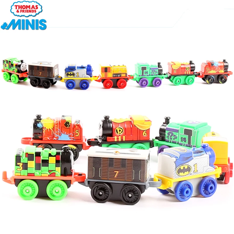 Thomas and Friend Original Mini 5cm Locomotive Train Model Car Toys for Children Kids Diecast Brinquedo Education Birthday Gift