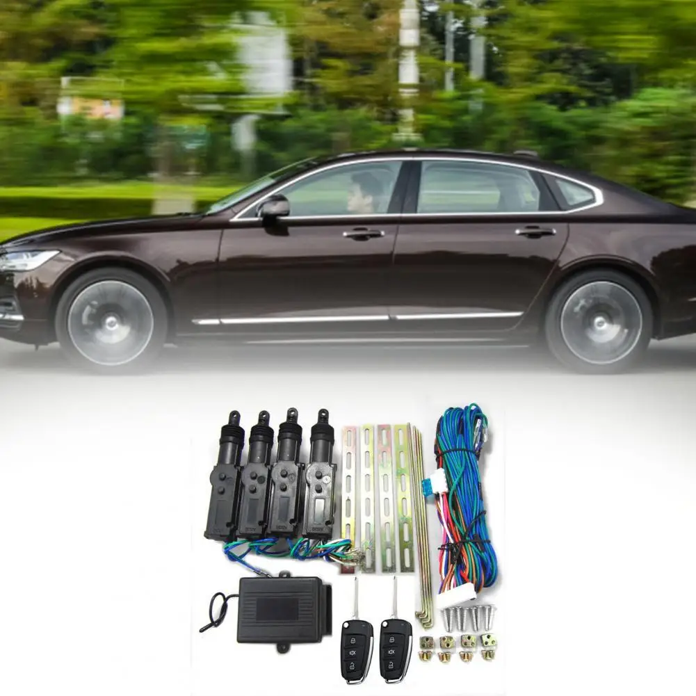 Reliable M603-8118 Entry System Kit Keyless High Strength 4 Door Central Door Locking Kit for Car Accessories Supplies Goods