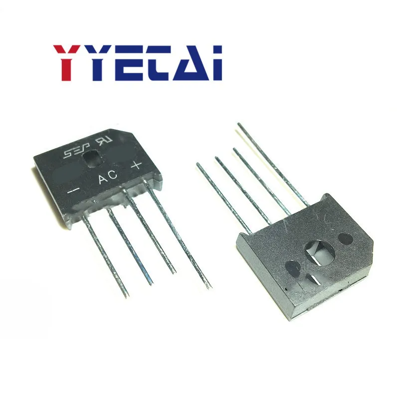 TAI 10PCS New SEP rectifier bridge KBU1510 15A 1000V bridge stack flat bridge