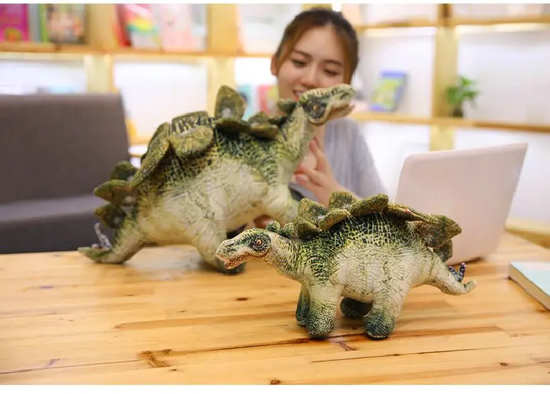 new toy simulation Stegosaurus dinosaur plush toy soft doll birthday gift w1418