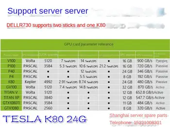 NVIDIA TESLA K20 K80 M40 顯示卡 24GB GPU加速運算卡 AI深度學習卡 8 最佳銷售 英偉達特斯拉 - №8