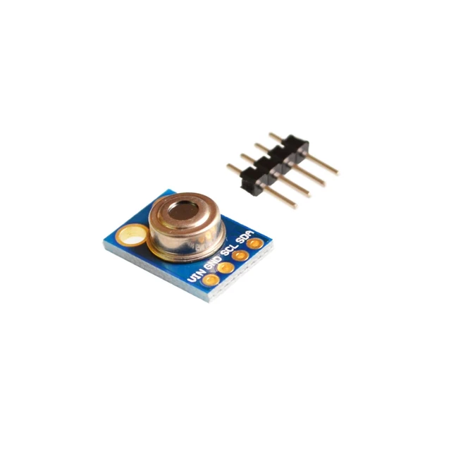 IN stock GY-906 MLX90614ESF New MLX90614 Contactless Temperature Sensor  Module Compatible - AliExpress