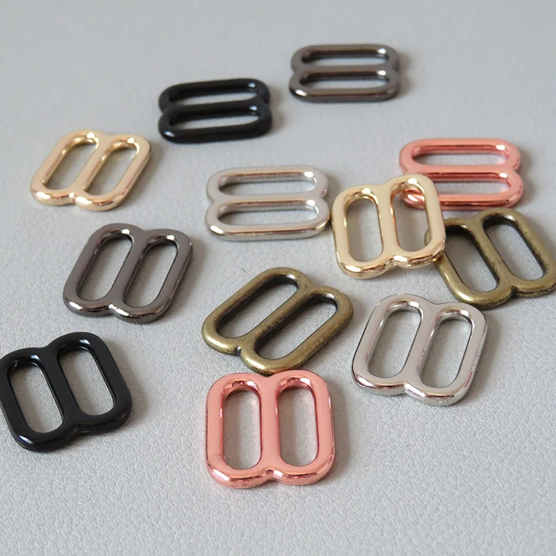 10Sets/Pack Inner 15mm Webbing Straps Metal D Ring Sider Belt Buckle Snap Clip Hook For Pet Dog Collar Lobster Clasp Accessory