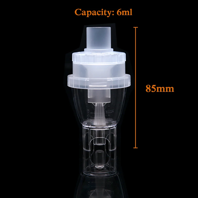 New6ML+6ml for Family Heathy Care Nebulizer Inhaler Injector Medicine Cup  Atomizer cup Parts Medical Sprayer