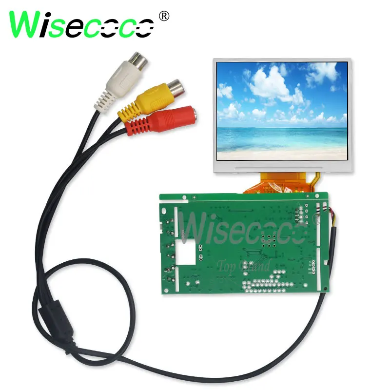 

wisecoco 3.5 inch 320*240 display screen antiglare screen display LQ035NC111