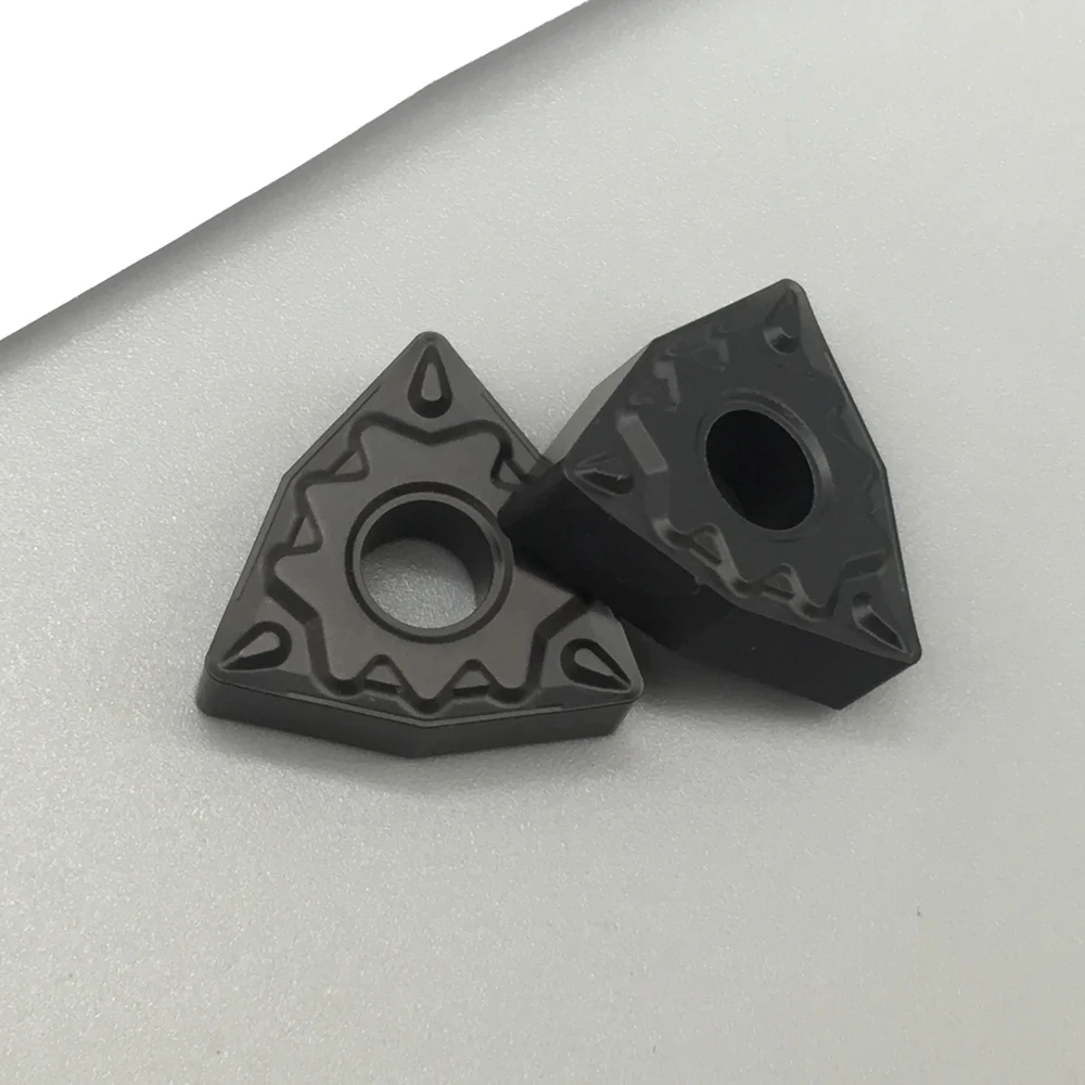 10 pçs wnmg080408 hq ca4125 ferramentas de torneamento externo carboneto inserção ferramenta bits torno ferramenta cortador usinagem peças aço